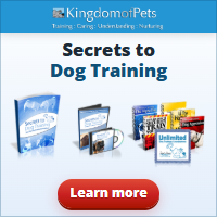 Secrets to Dog Training. Shown with the eBook, video, audio book and bonus books.