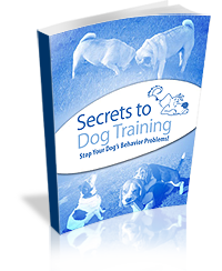 Secrets to Dog Training: Stop Your Dog's Behavior Problems! eBook cover