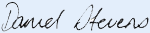 Daniel Stevens’ signature